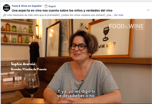 Una experta en vinos nos cuenta sobre los mitos y verdades del vino Food & Wine en español