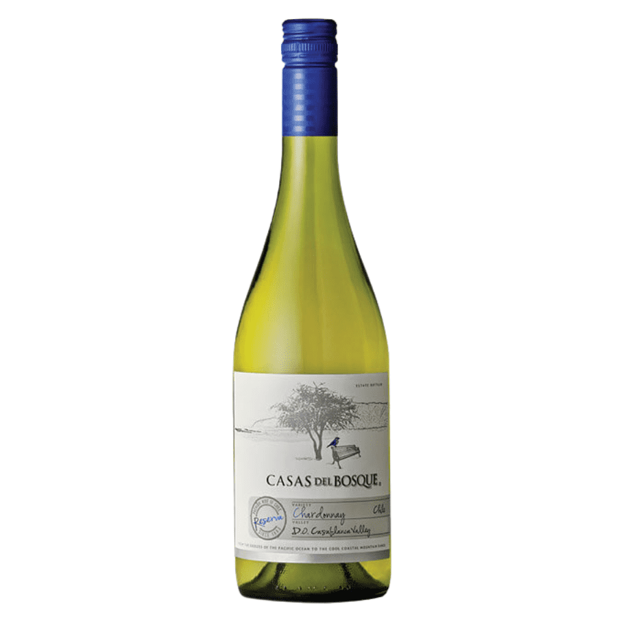 Chardonnay Reserva Casas del Bosque vino blanco chileno
